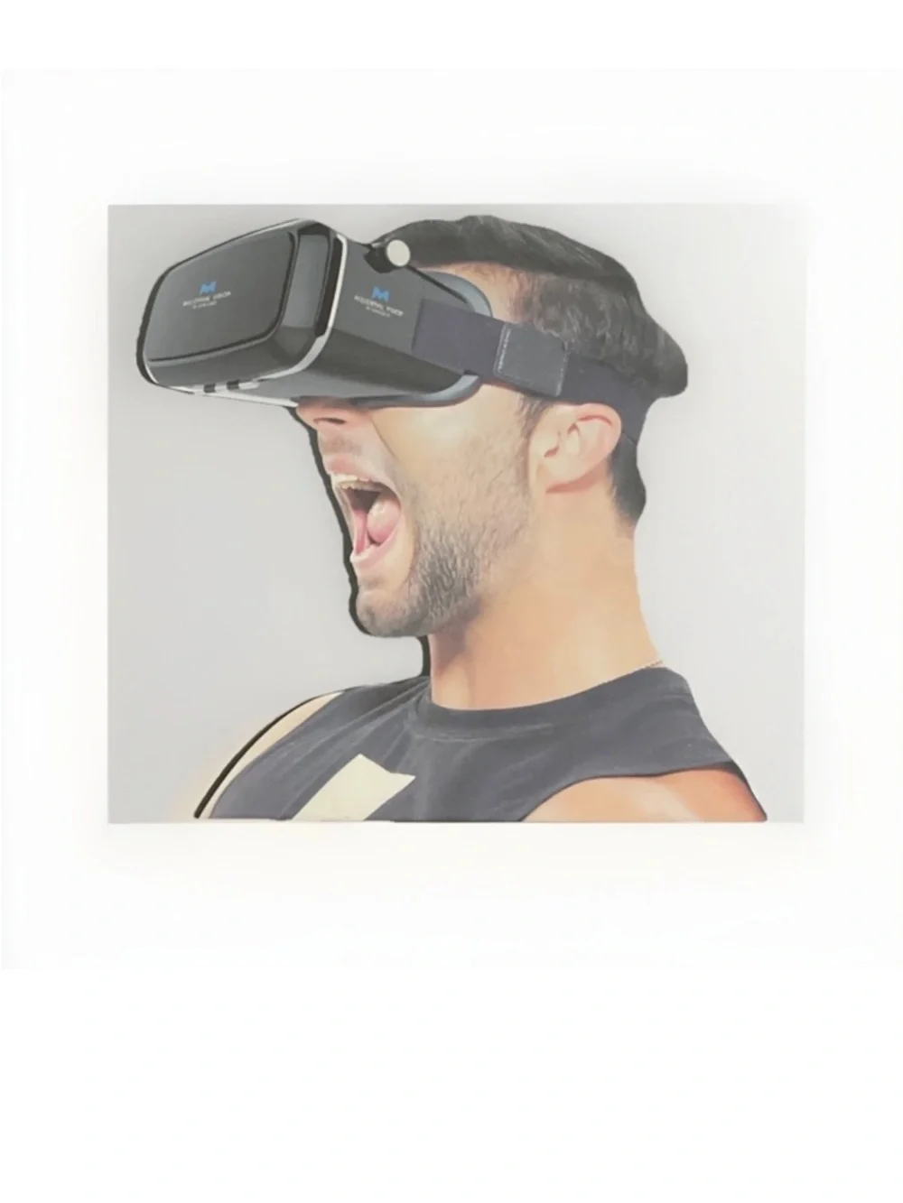 Black VR Goggles - Immersive 3D & 360° Viewing
